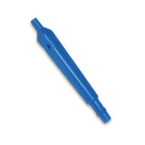 Disposable suction handle with regulation hole for disposable suction tubes, sterile