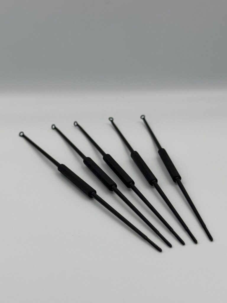 Curette om oorsmeer te verwijderen