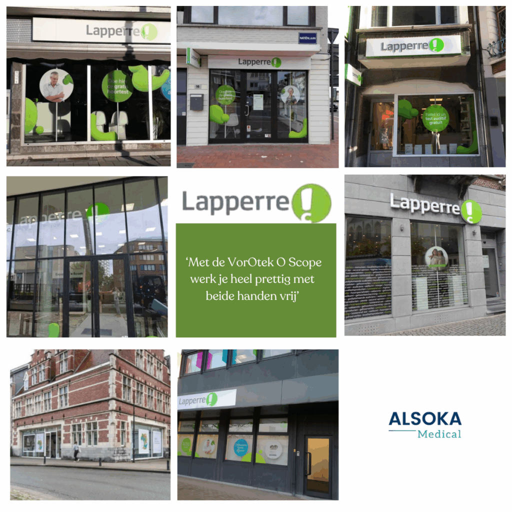 Sonova Lapperre prefers the Vorotek O Scope for Lyric fitting over the large fixed microscope